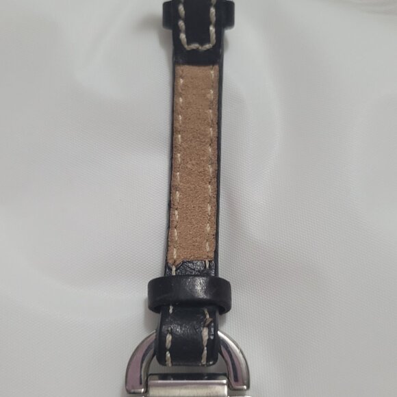 Silver Watch Michael Kors Black Band Ladies Vintage main image 7